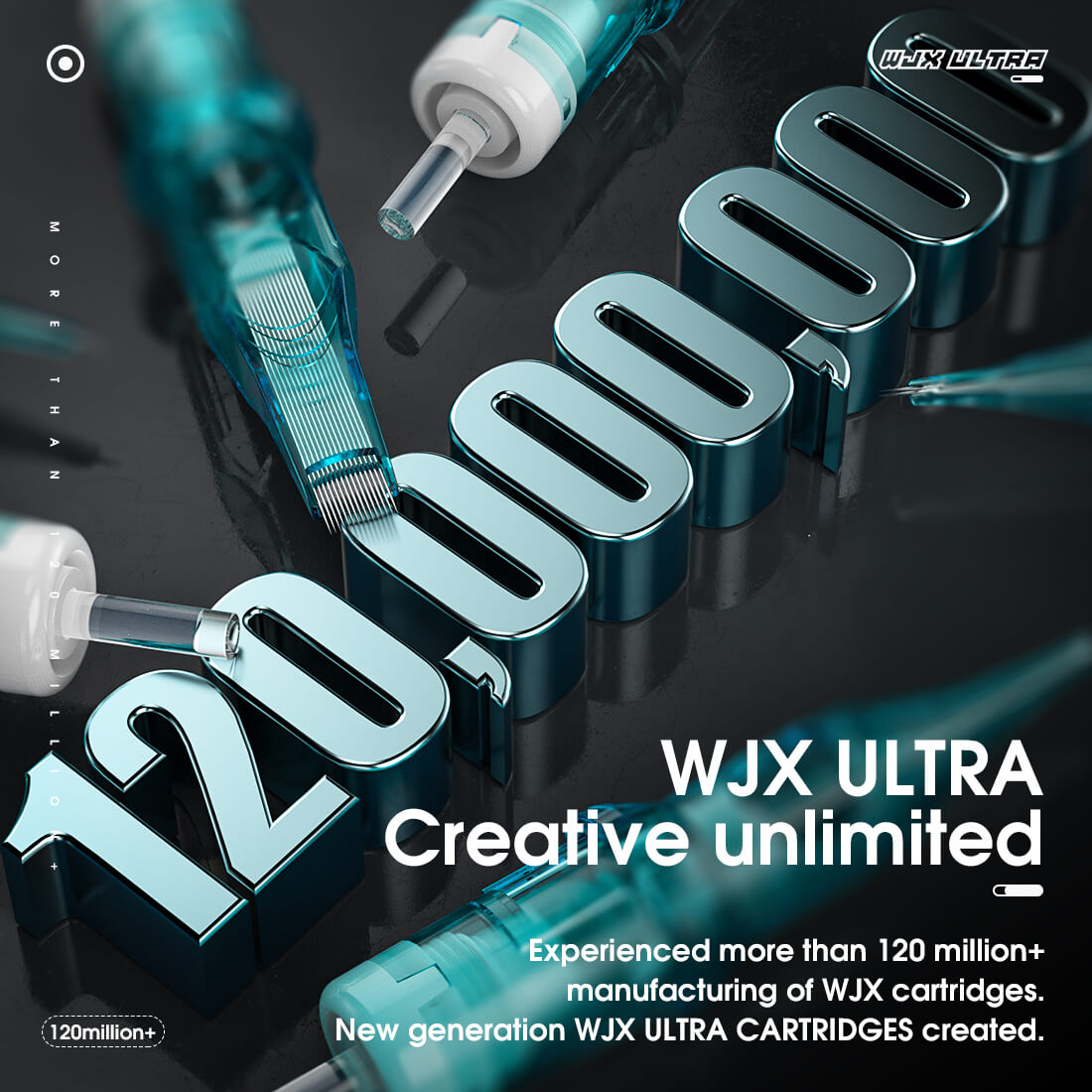 WJX ULTRA Tattoo Cartridges Needles – Box of 20
