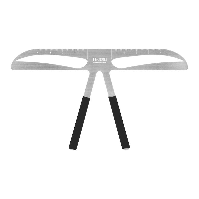 Metal Eyebrow Ruler – Essential Tool for Brow Mapping and Shaping - 5 PIECES