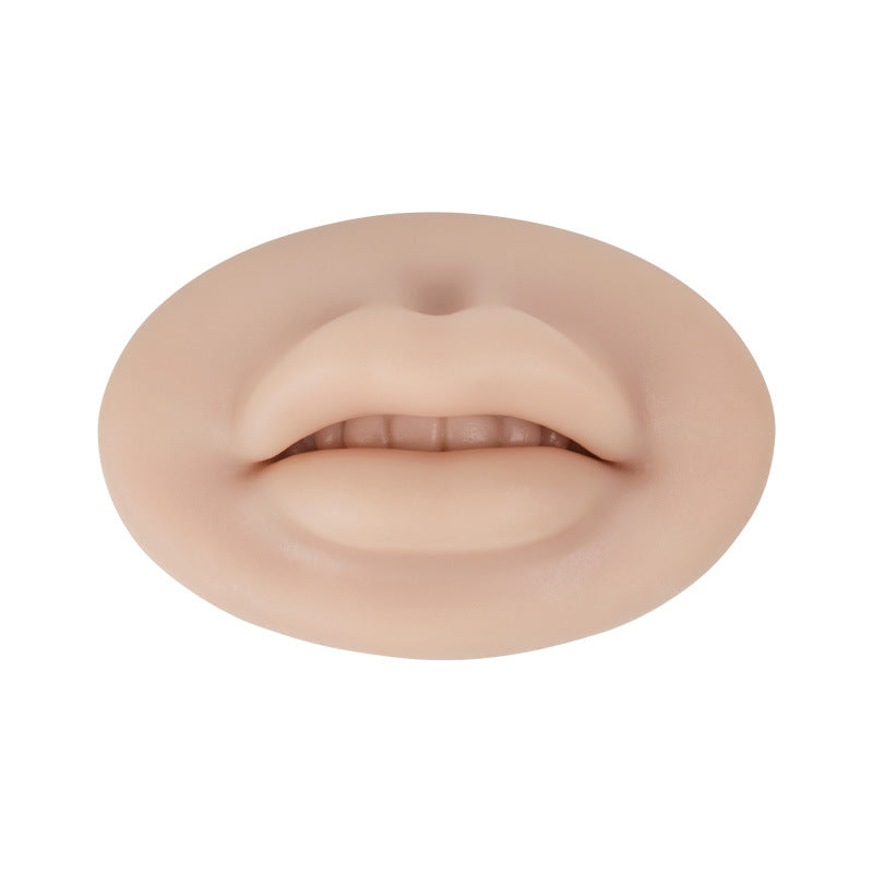 5D PMU Silicone Lip Practice Model 36G – Soft, Flexible Design for Lip Blush Training - 10PCS