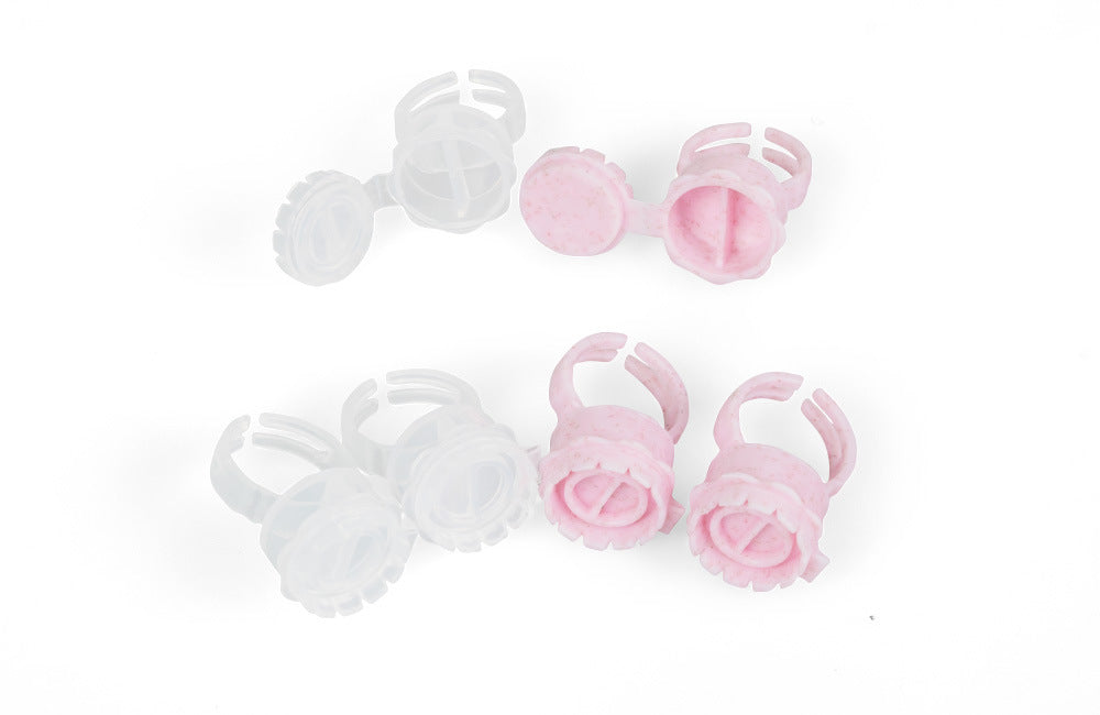 Multi-Purpose Disposable Ring Ink Cups for PMU & Eyelash Artists – 3 Packs