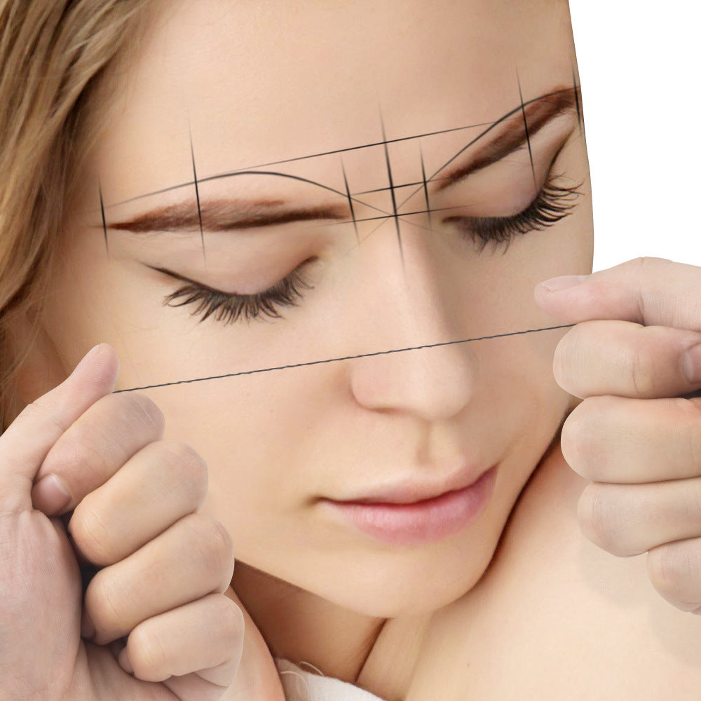 Pre-Inked Mapping String | 30 Meters | Precision Tool for PMU & Eyebrow Shaping - 3PCS