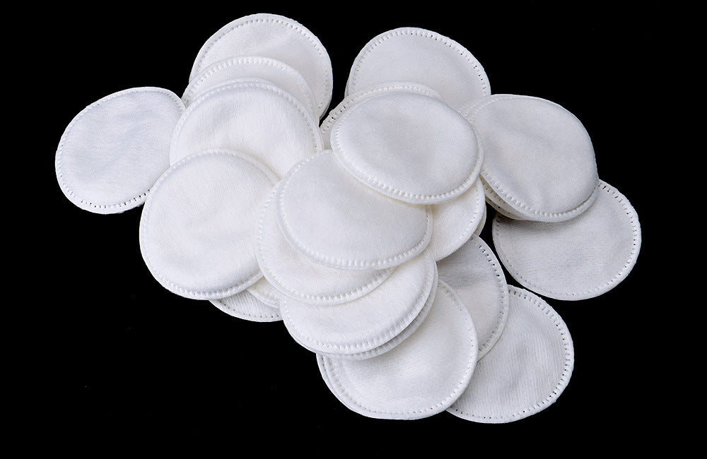 PMU Makeup Remover & Cleansing Wipes Round Edge-Locked Cotton Pads – 7 Packs