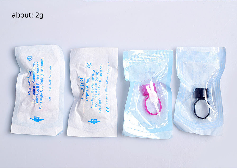 Sponge Ring Cup Holder for Tattoo and Microblading - 100 PCS