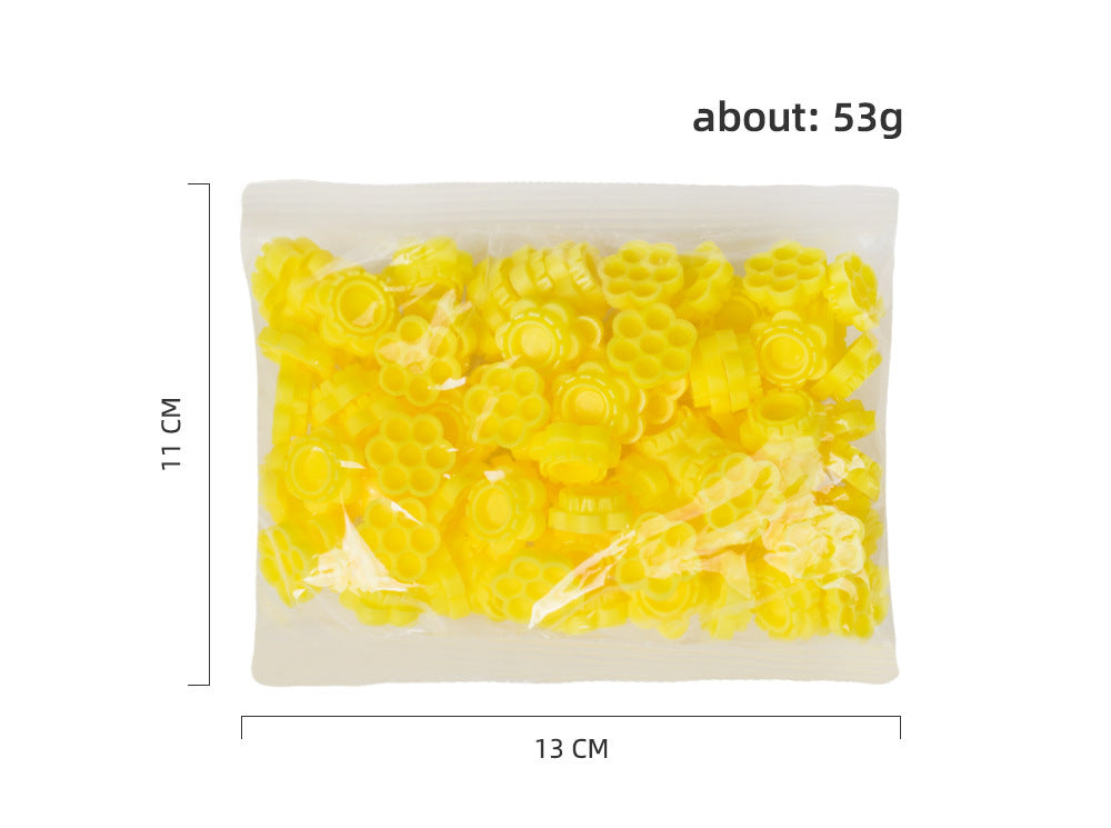 Eyelash Glue Flower Cup | Essential Lash Extension Tool - 10 Bags