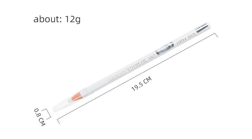 Smooth White Pull-Line Eyebrow Pencil – 12PCS/BOX