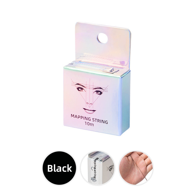 Mapping String for Eyebrow Design | Pre-Inked Facial Ruler - 6PCS