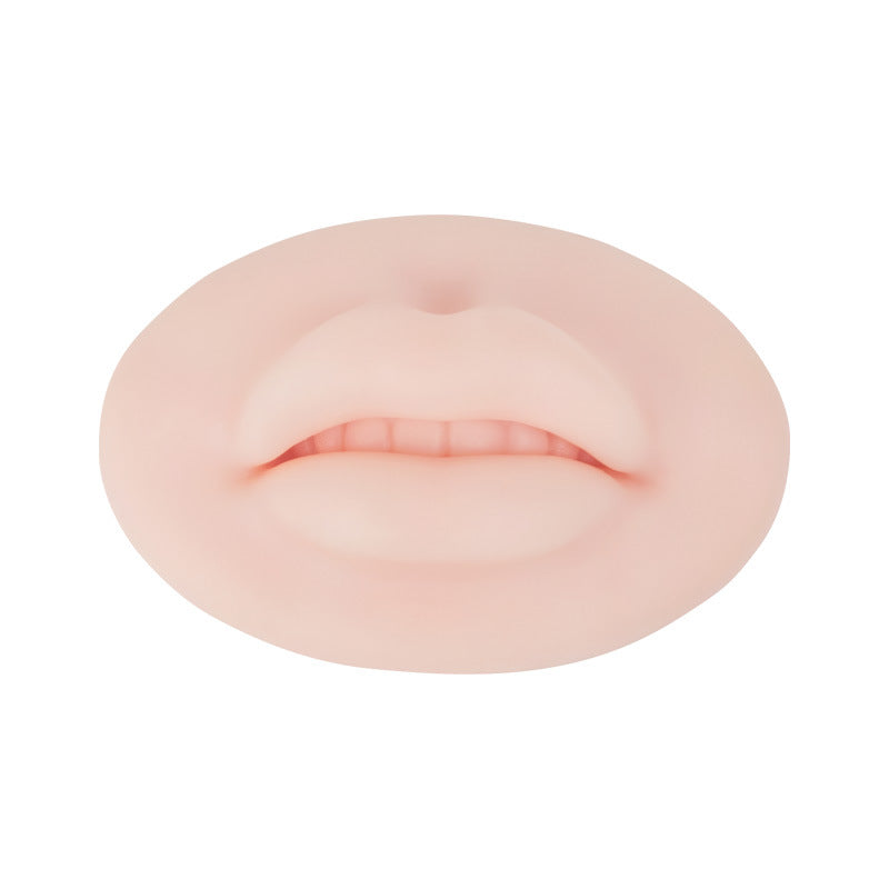 5D PMU Silicone Lip Practice Model 36G – Soft, Flexible Design for Lip Blush Training - 10PCS