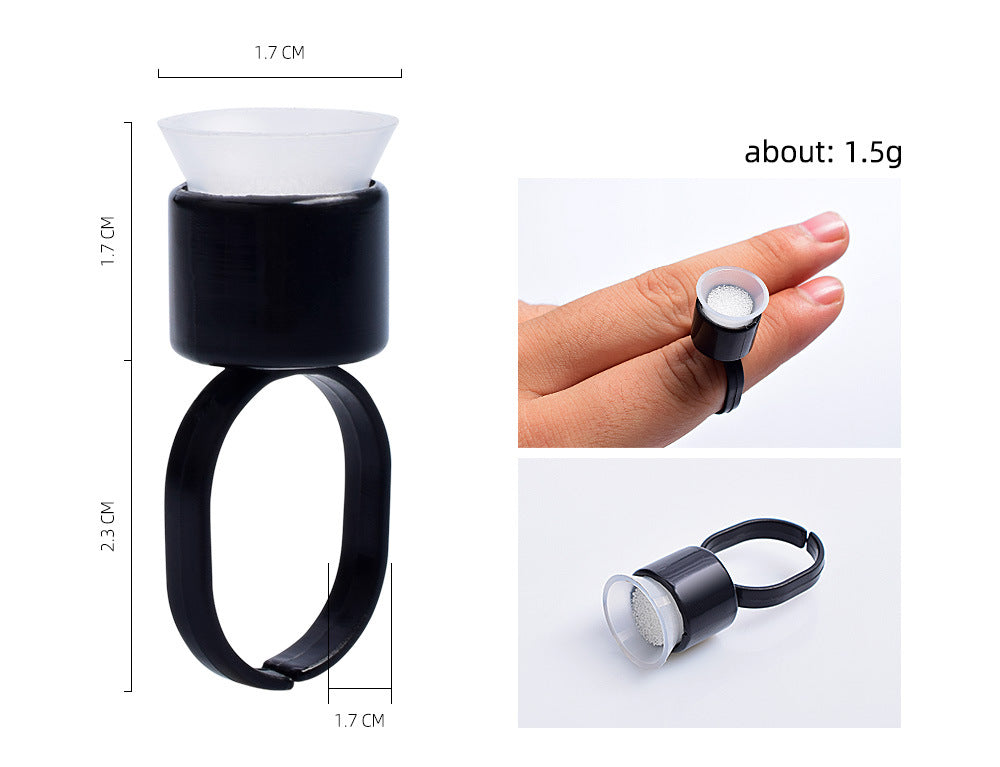Sponge Ring Cup Holder for Tattoo and Microblading - 100 PCS