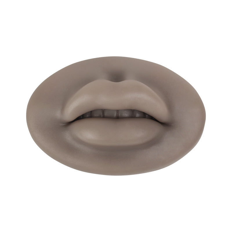5D PMU Silicone Lip Practice Model 36G – Soft, Flexible Design for Lip Blush Training - 10PCS
