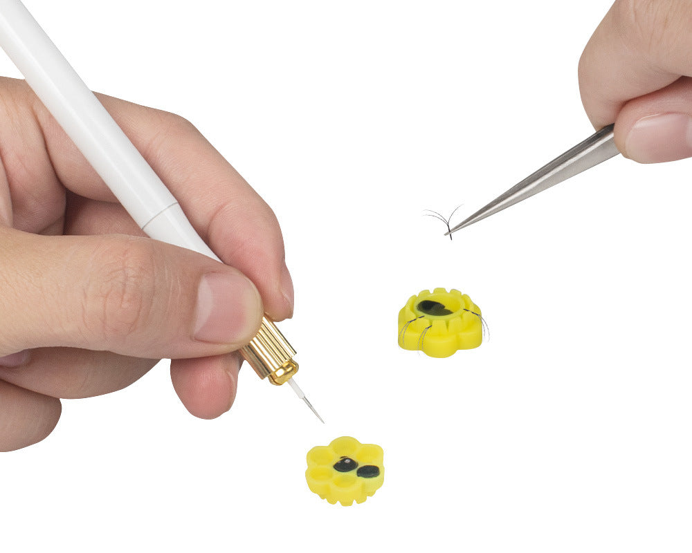 Eyelash Glue Flower Cup | Essential Lash Extension Tool - 10 Bags
