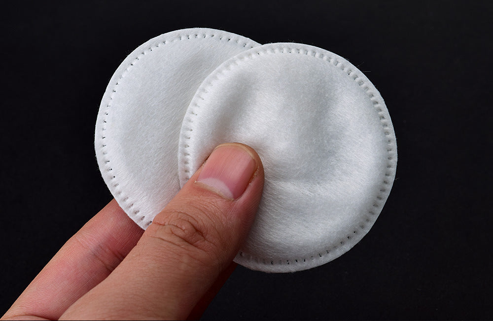 PMU Makeup Remover & Cleansing Wipes Round Edge-Locked Cotton Pads – 7 Packs