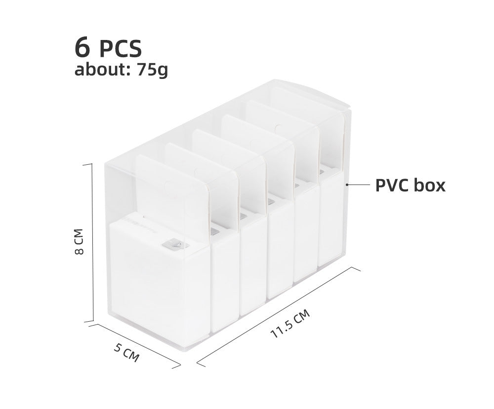 PVC 6-Box Mapping String Set – Precision Eyebrow Design & Mapping Tool - 3 Sets