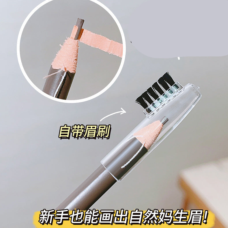 2mm Ultra-Fine Pull-String Eyebrow Pencil – Waterproof, Smudge-Proof & Long-Lasting (12PCS/BOX)