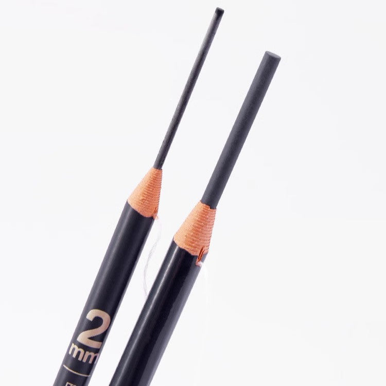 2mm Ultra-Fine Pull-String Eyebrow Pencil – Waterproof, Smudge-Proof & Long-Lasting (12PCS/BOX)