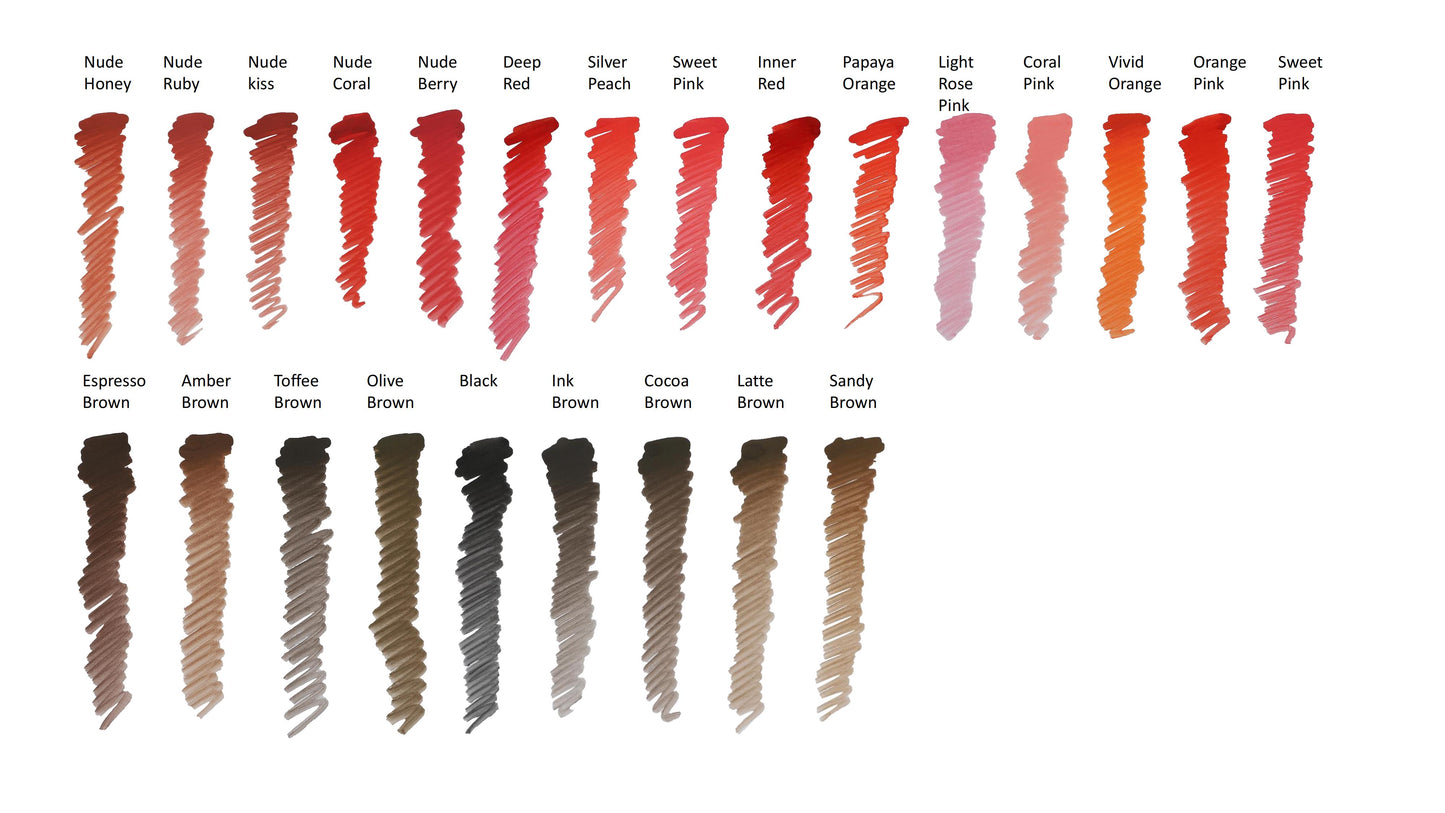 YD Powder Liquid Pigment 12ml Silver Cap – All 28 Colors