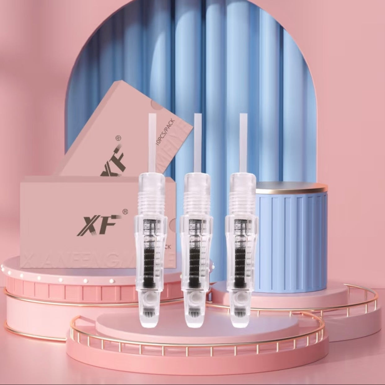 XF XU14 Regular Sponge Needle | 0.25mm | One-Stroke Color Fill - 10PCS/Box