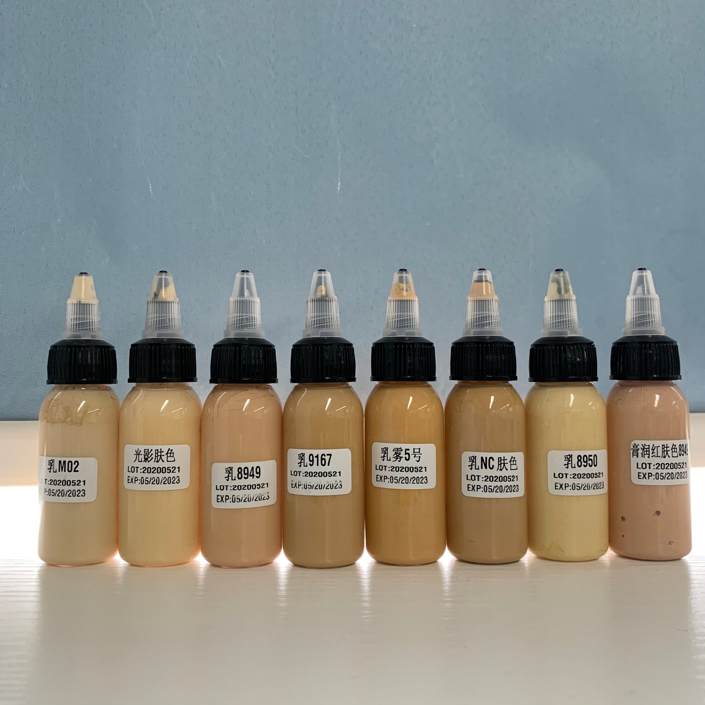 Semi Cream Inorganic PMU Microblading Pigment 6ML Available