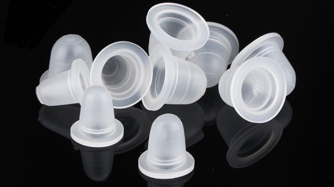 U-Shaped Silicone Pigment Cups (10 bags)