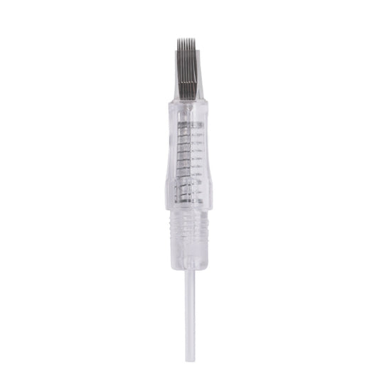 XF Double Row 15-Pin Cartridge – Precision Lip PMU Needle for Effortless Color Implantation