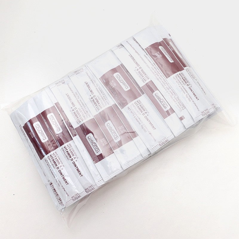 Beginner's PMU Tattoo VITAMIN A+D Practice Skin Wipe Gel (100PCS/BAG)