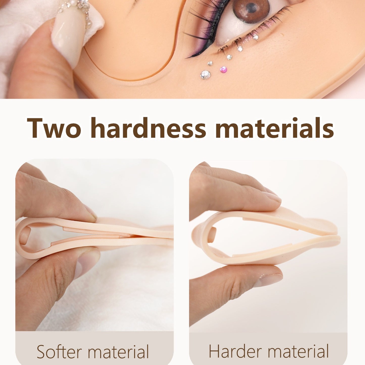 5D Makeup Face Replaceable Practice Pad - 10PCS