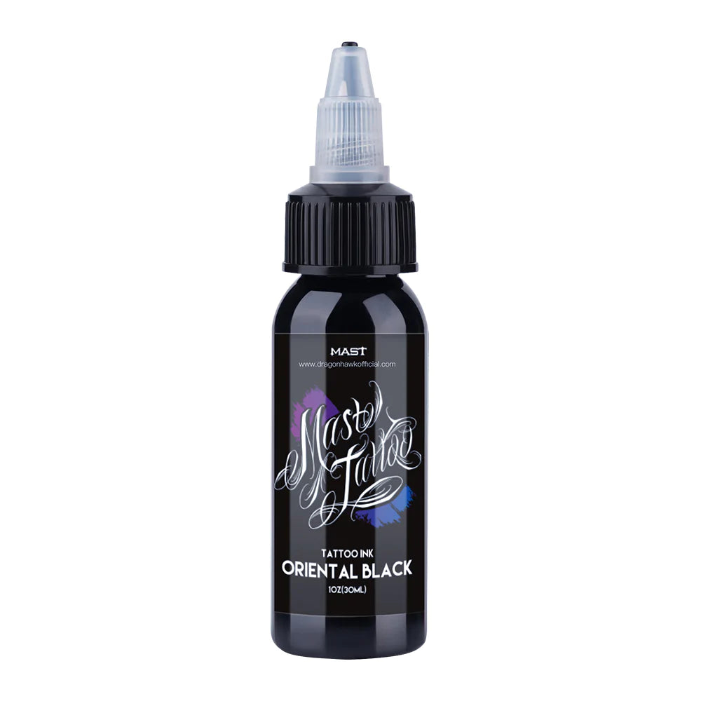 Mast Ink Oriental Black – Available in 0.5 OZ, 1 OZ, 4 OZ