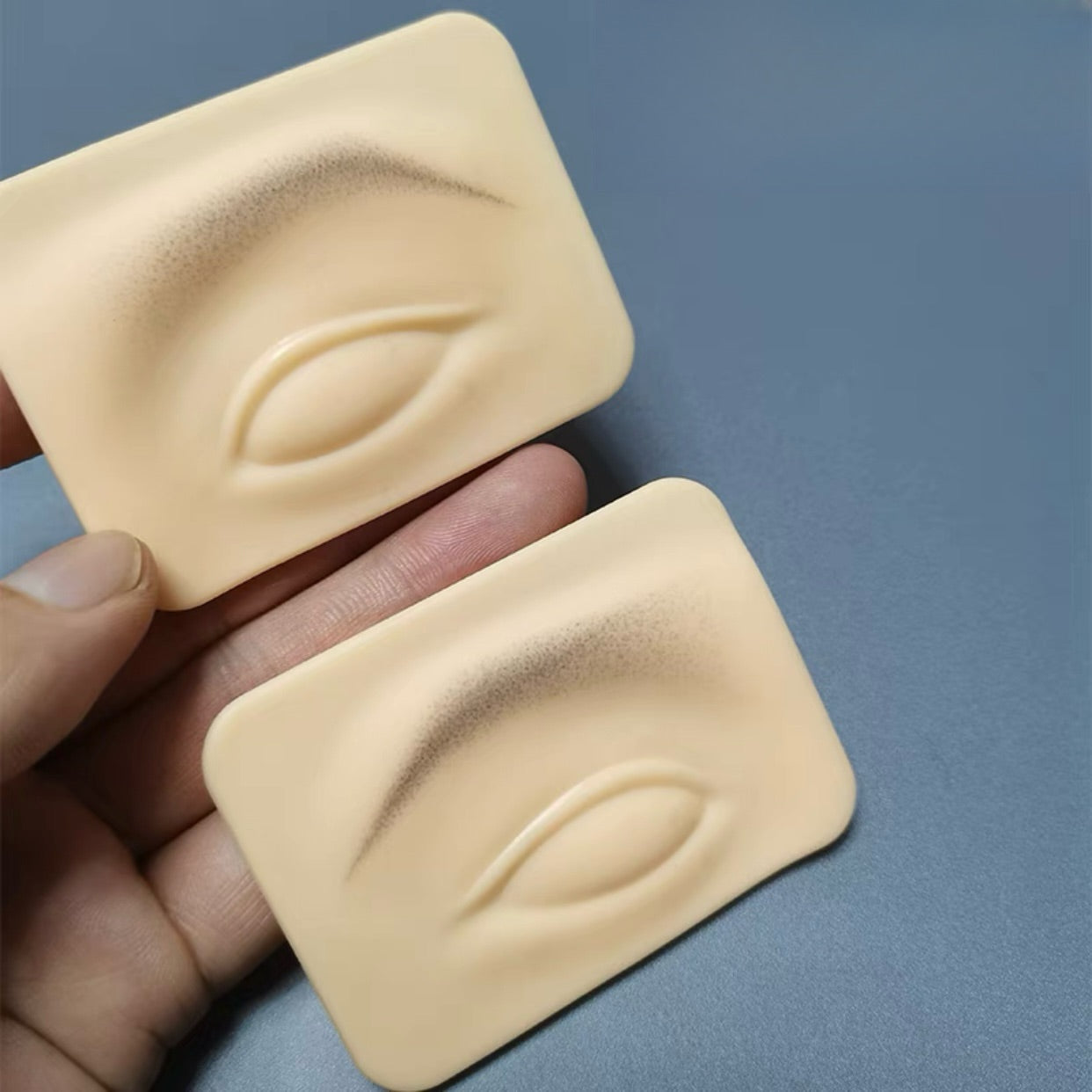 Piel de práctica de silicona 3D PMU para tatuajes de cejas y ojos (10 unidades)