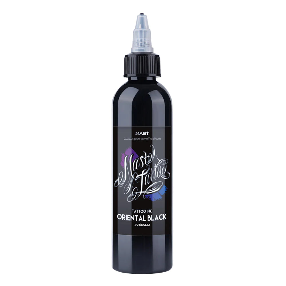 Mast Ink Oriental Black – Available in 0.5 OZ, 1 OZ, 4 OZ