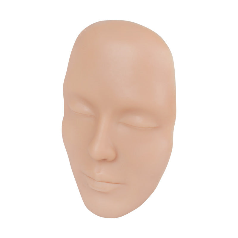 Cara de práctica de silicona 3D para PMU y entrenamiento de maquillaje - 3 piezas