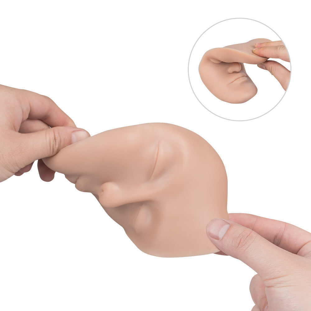Cara de práctica de silicona 3D para PMU y entrenamiento de maquillaje - 3 piezas