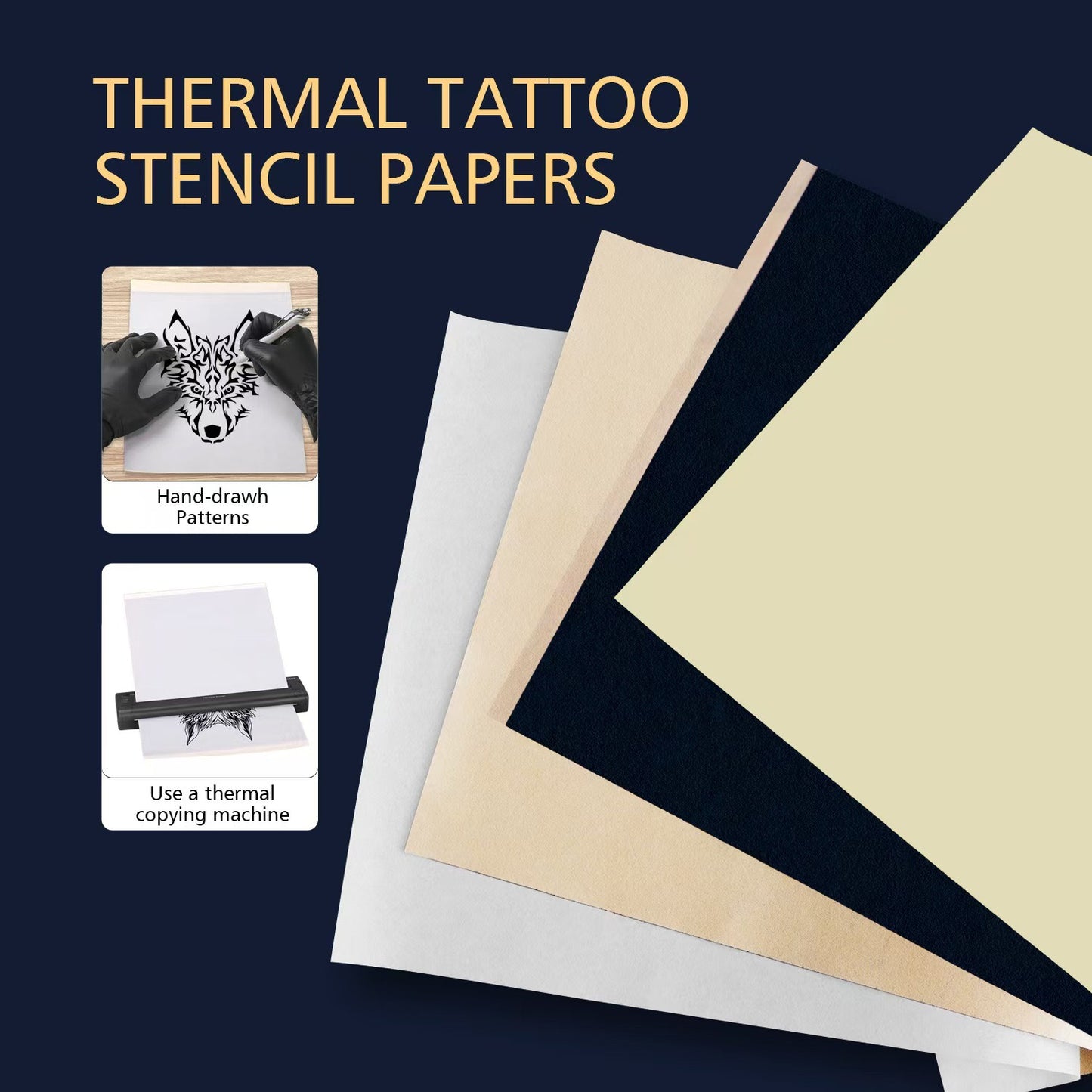 🛸 INKONE RS-100 Tattoo Transfer Paper – 100 Sheets
