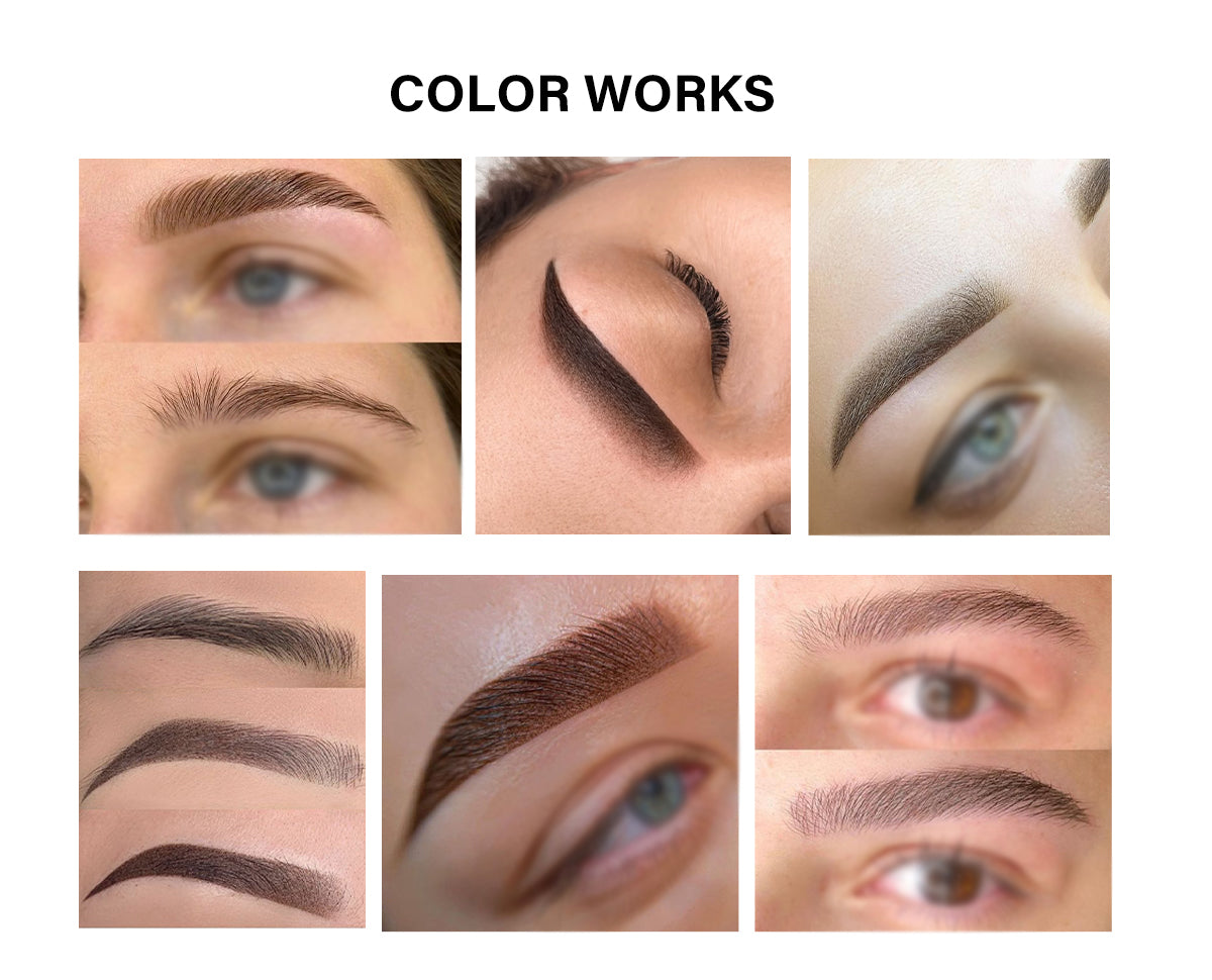 FAMISOO 5ML PMU Eyebrow Pigments – Professional Brow Tattoo & Correction Inks