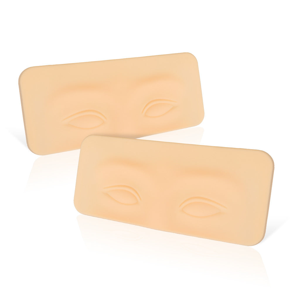 3D Eyebrow and Eye Practice Skin - Enhanced Silicone for Realistic Training - 20PCS