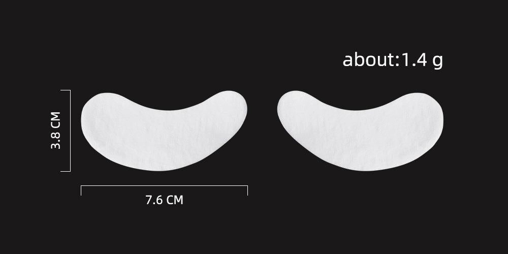 Eyelash Extension Under Eye Pads - Eye Masks for Lash Application - 50 Pairs/Pack