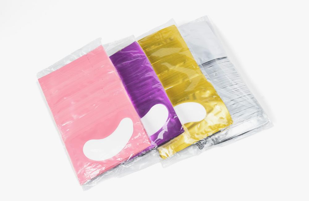 Eyelash Extension Under Eye Pads – Gel Eye Masks for Lash Application - 50 Pairs/Pack