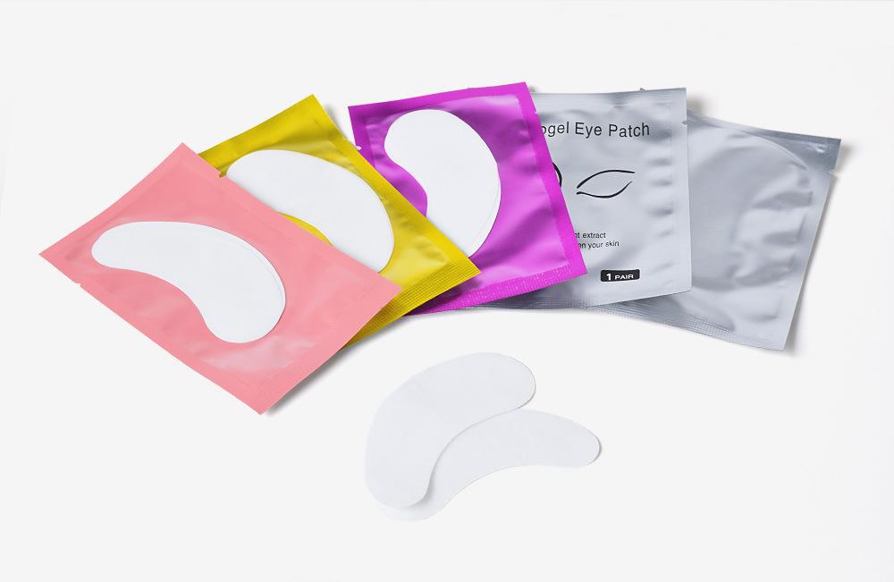 Eyelash Extension Under Eye Pads – Gel Eye Masks for Lash Application - 50 Pairs/Pack