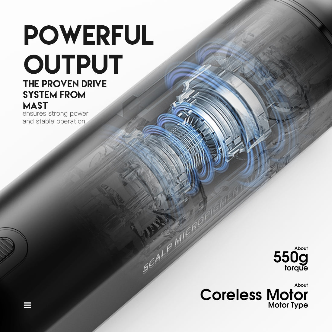 Mast SMP Set Scalp Micropigmentation Bundle WQ620 - Free Shipping