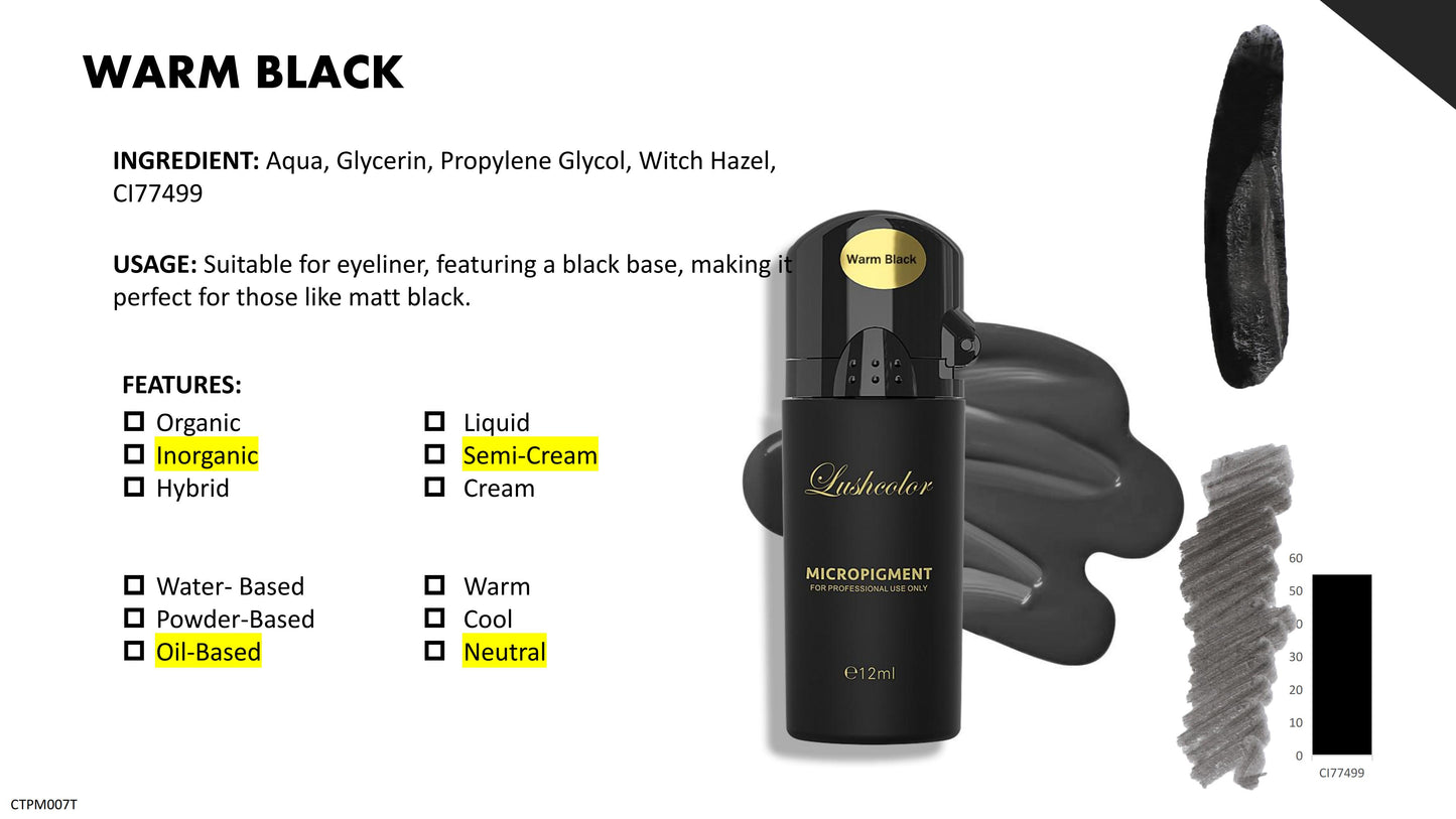 Lushcolor Top Micro Pigments 6ML Sample