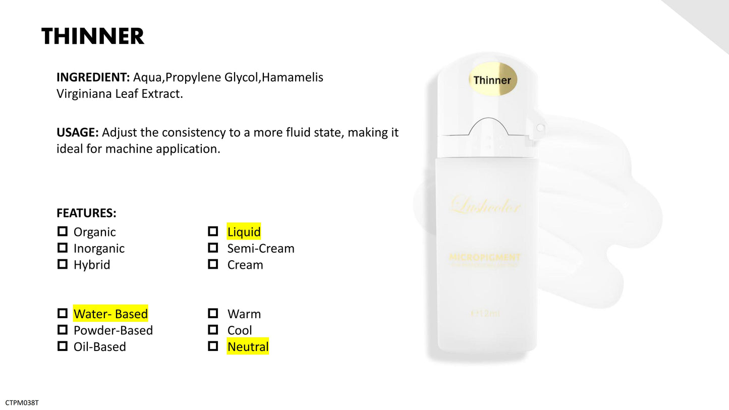 Lushcolor Top Micro Pigments 6ML Sample