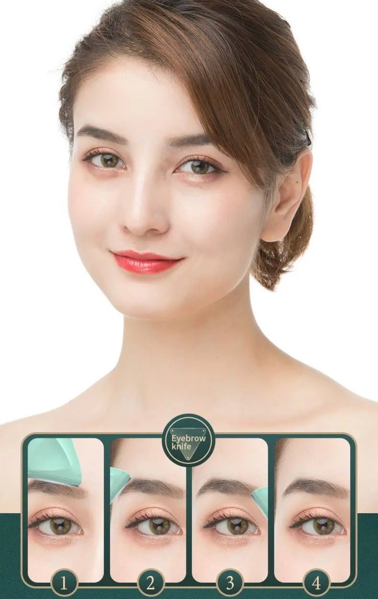 Hot Sale Triangle Eyebrow Trimmer for Beginners - 10PCS