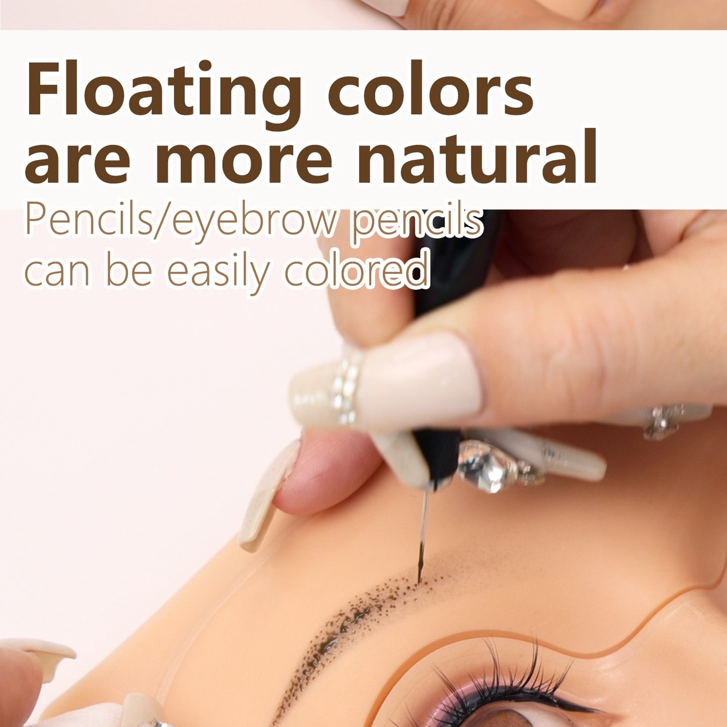 5D Makeup Face Replaceable Practice Pad - 10PCS