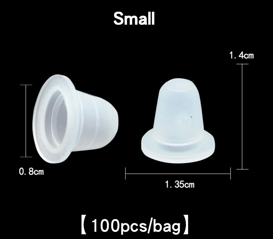 U-Shaped Silicone Pigment Cups (10 bags)