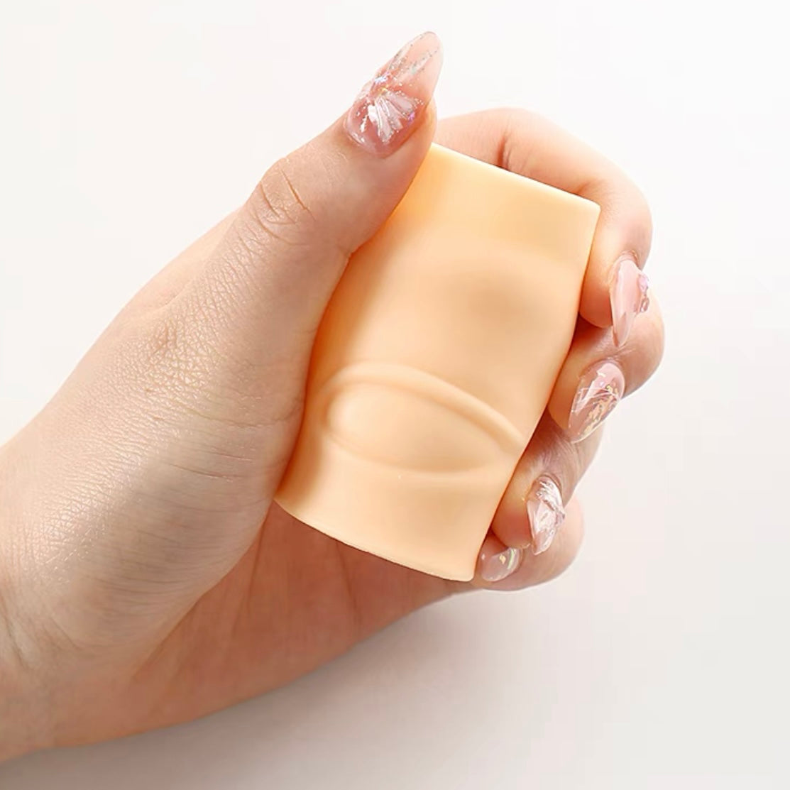 Piel de práctica de silicona 3D PMU para tatuajes de cejas y ojos (10 unidades)