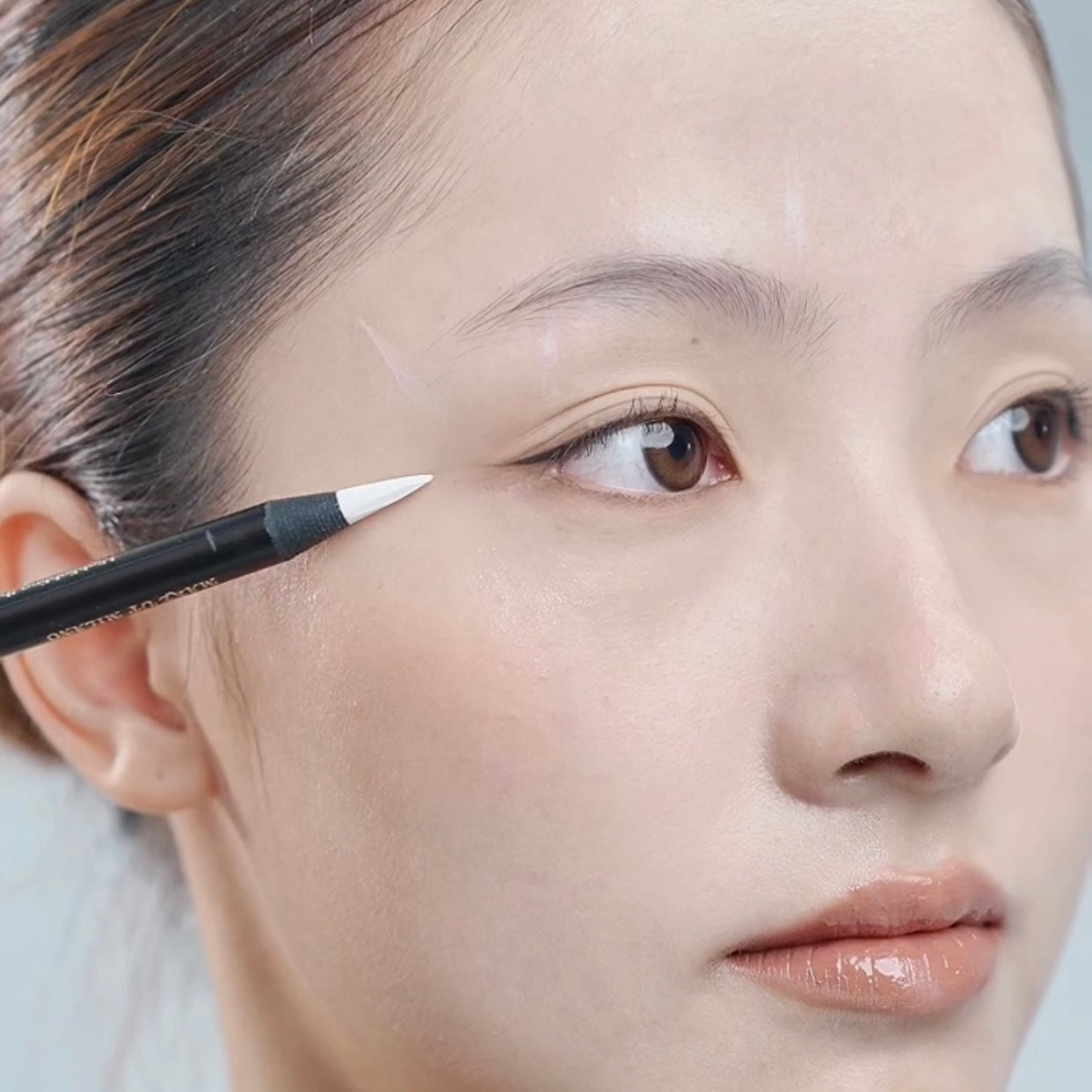 Weiße Farbe Permanent Makeup Microblading Augenbrauenstift