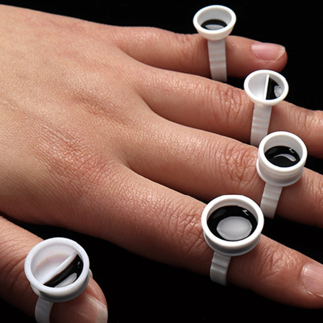 Disposable Ring Cups for Permanent Makeup Pigments – Essential Tool for PMU Artists