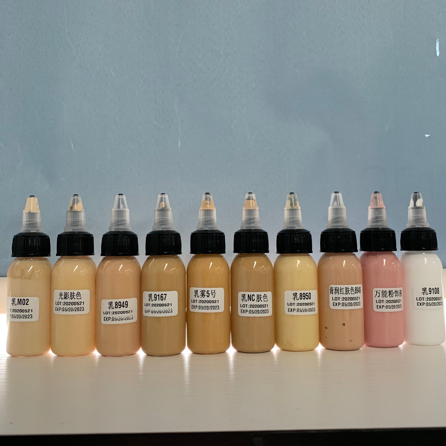 Semi Cream Inorganic PMU Microblading Pigment 6ML Available