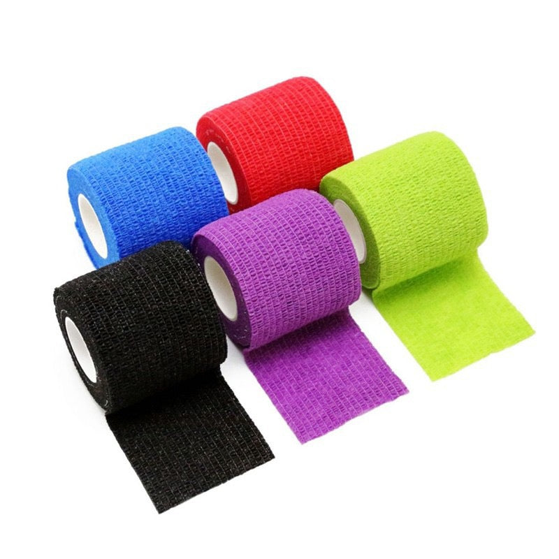 Disposable Self-Adhesive Elastic Bandage for Tattoo Machine Handles – 5cm x 4.5m