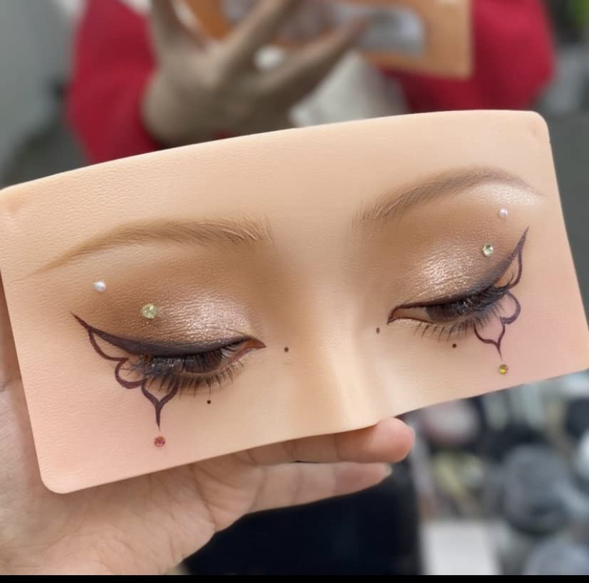 Almohadilla facial para práctica de maquillaje 5D: el maniquí perfecto para maquilladores y principiantes