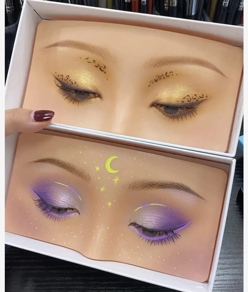 Almohadilla facial para práctica de maquillaje 5D: el maniquí perfecto para maquilladores y principiantes