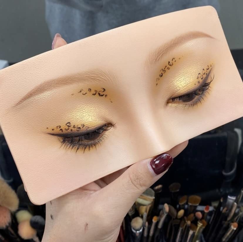 Almohadilla facial para práctica de maquillaje 5D: el maniquí perfecto para maquilladores y principiantes